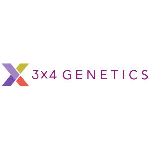 3x4 Genetics Logo